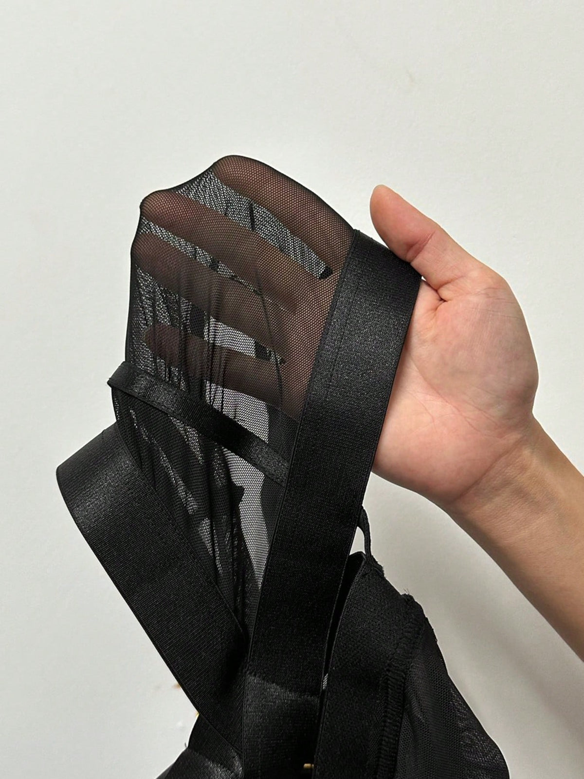 Lace-Up Hollow Out Sheer Bodysuit Sexy Lingerie