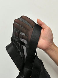 Lace-Up Hollow Out Sheer Bodysuit Sexy Lingerie