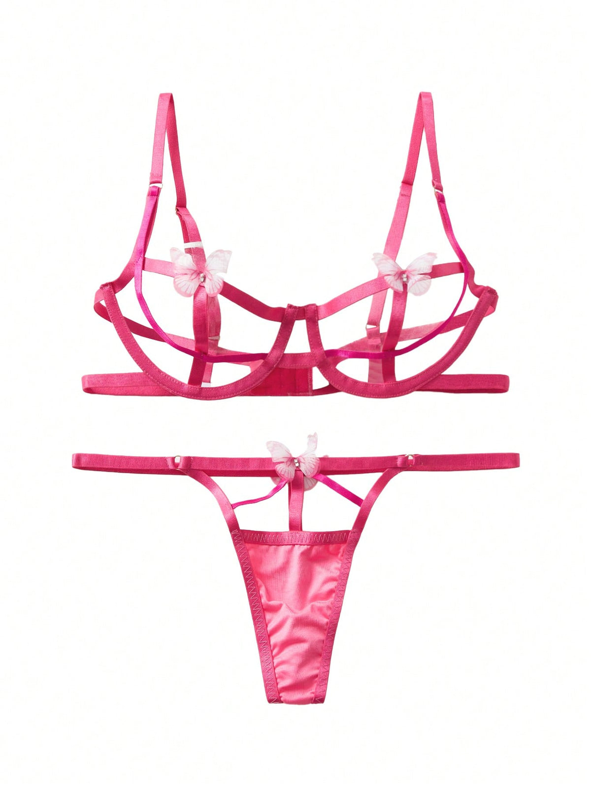 Butterfly Strap Sexy Lingerie Set
