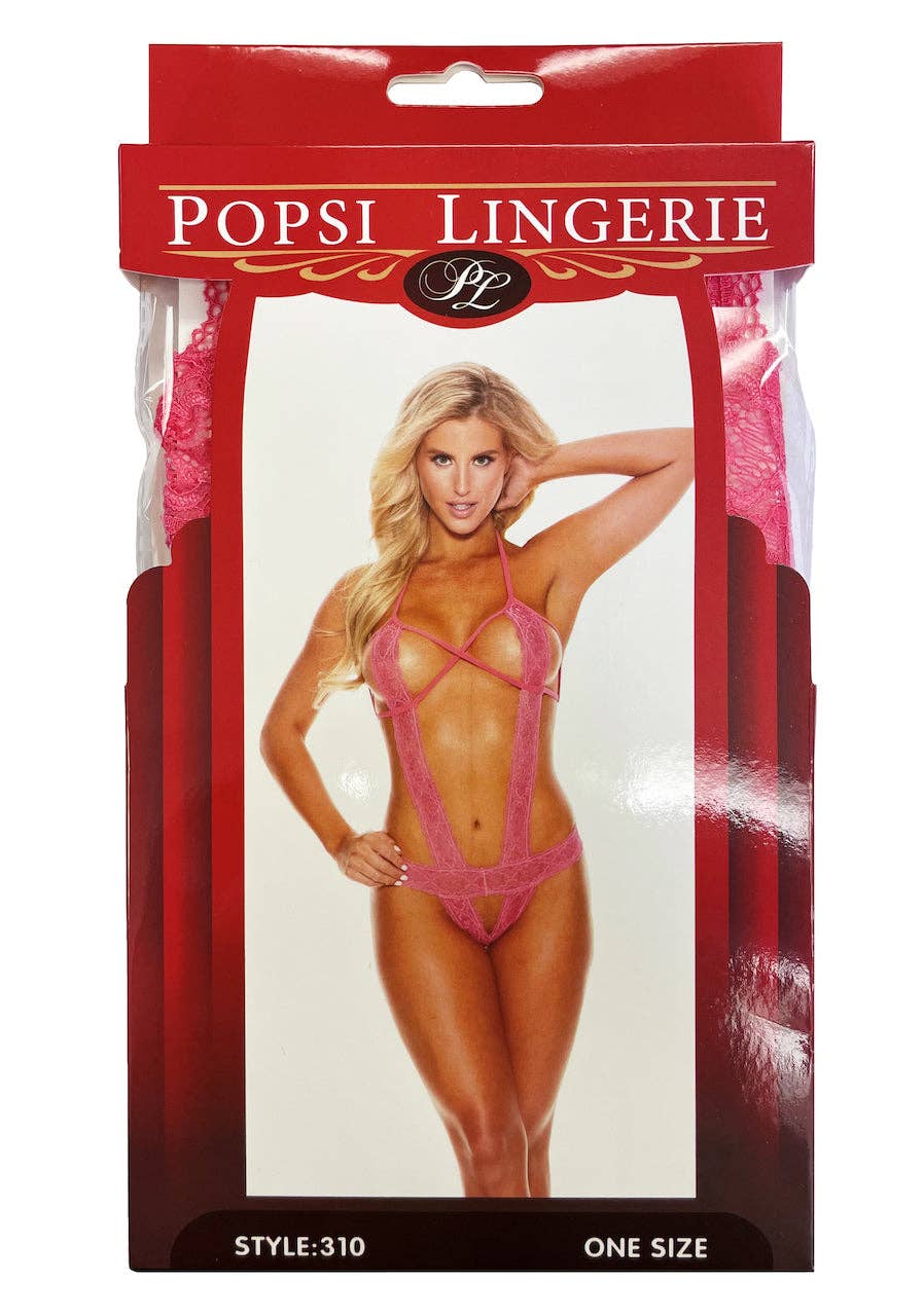 String Lace Teddy (BOXED)