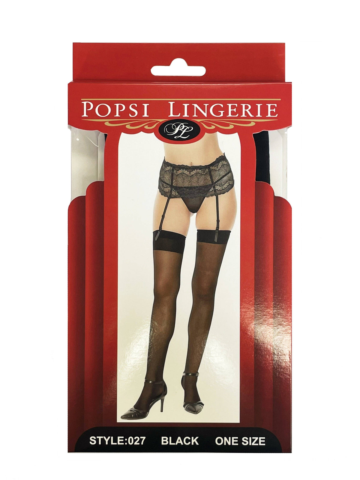 Sheer Thigh High With Back Seam (BOXED)