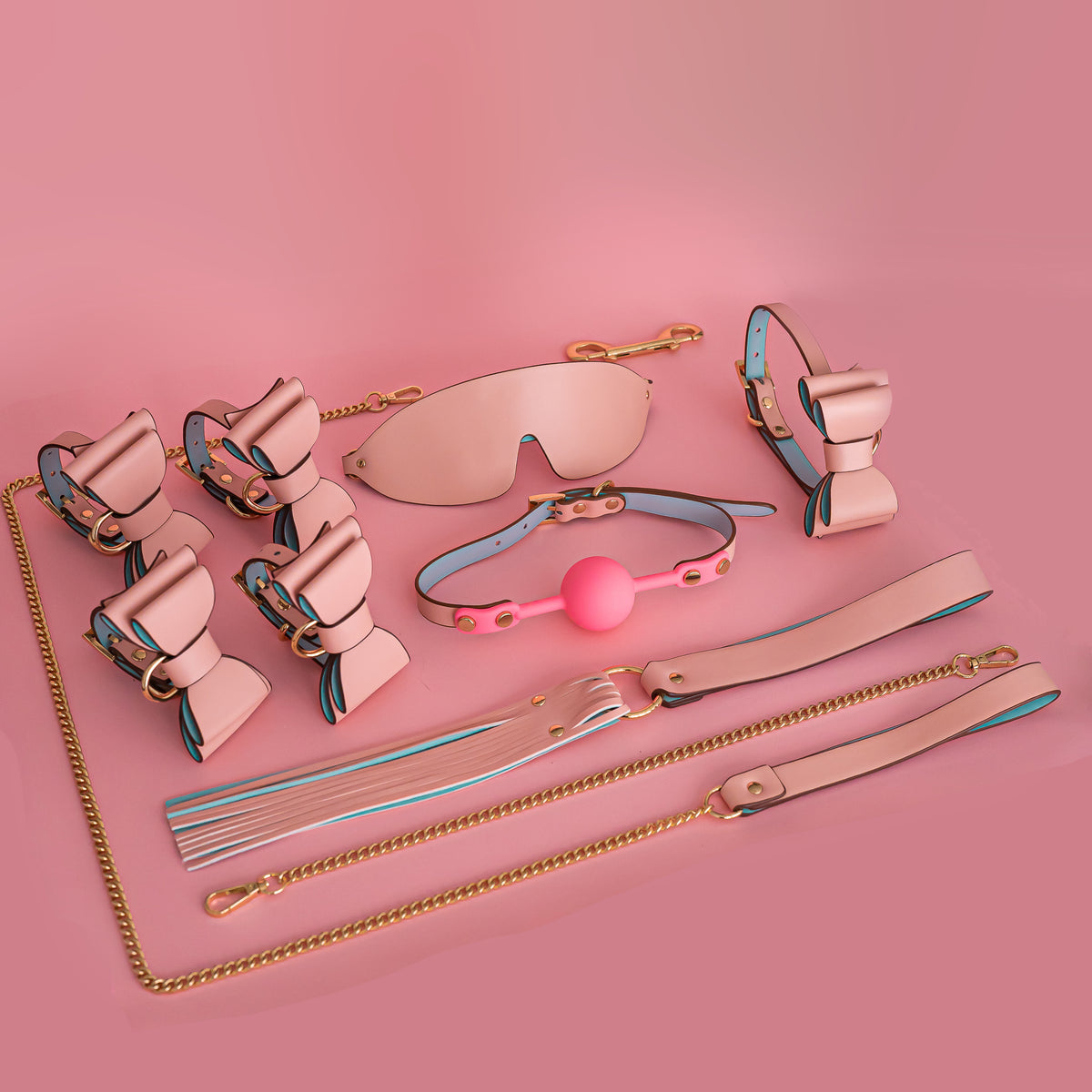 Women's Lingerie Accessories - Luxury 'Holly' BDSM Restraints Set
