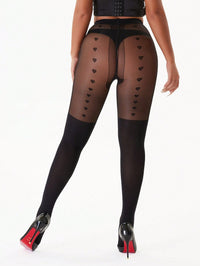 Jacquard Pantyhose, Sexy And Fashionable