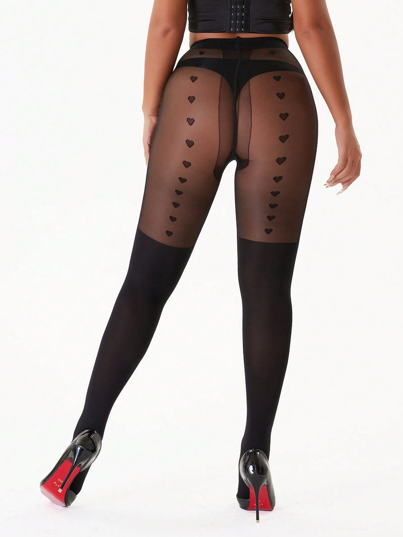 Jacquard Pantyhose, Sexy And Fashionable