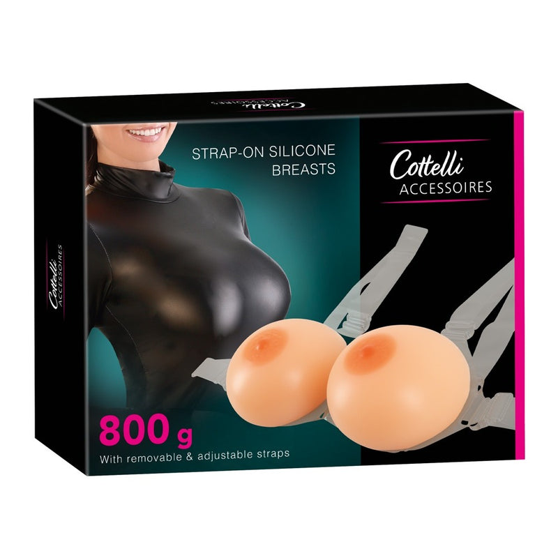 Strap On Silicone Breasts 800g-3