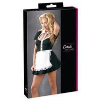 Cottelli Collection Costumes Black Maids Dress-3