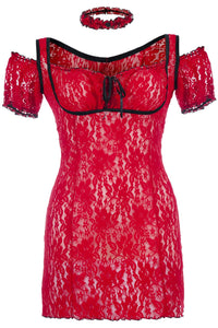 red chemise SB/1008 54/56 Sexy Base-1