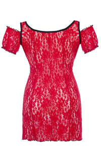 red chemise SB/1008 54/56 Sexy Base-3