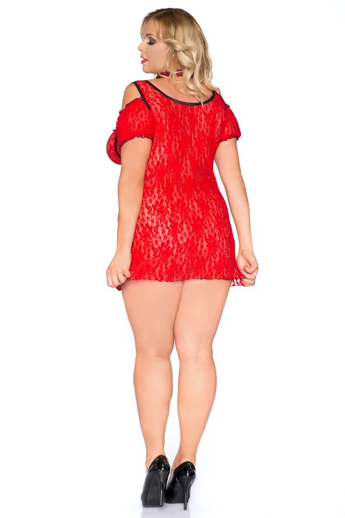 red chemise SB/1008 54/56 Sexy Base-2