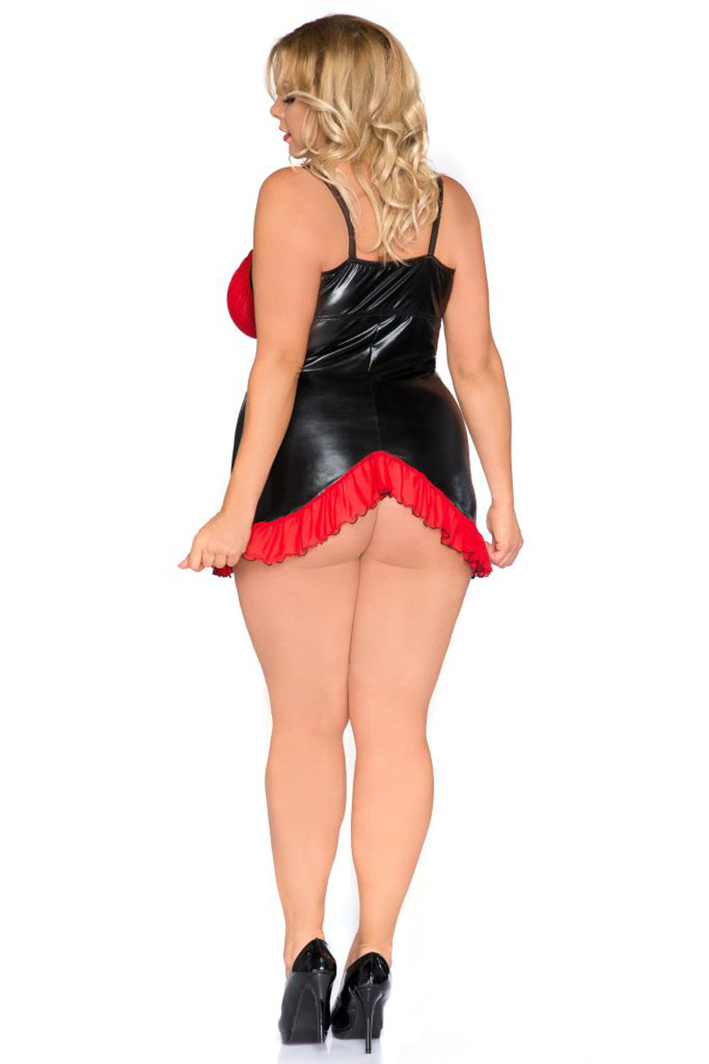 black chemise SB/1011 Sexy Base Collektion 54/56 by Andalea Lingerie-5