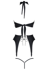 black corsage DDHekate001 + Stockings - XXL-1