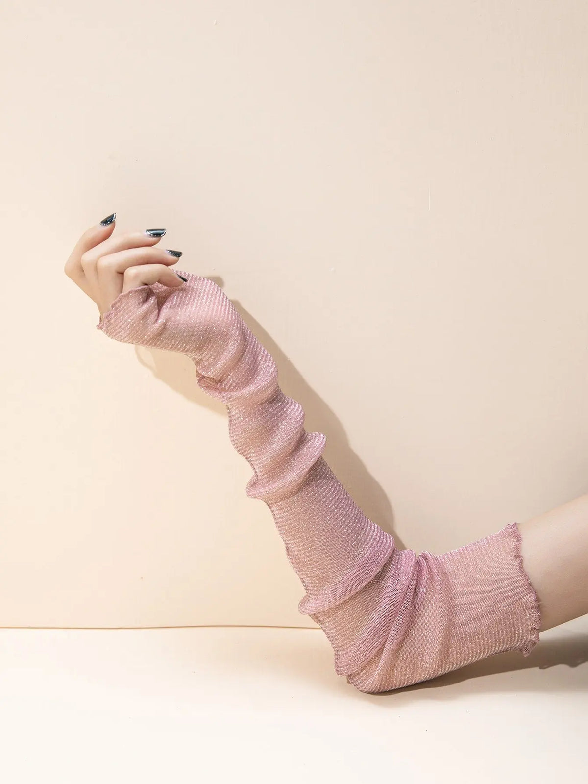 Glitter Long  Gloves