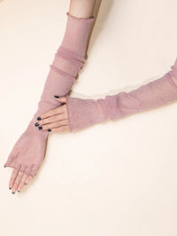 Glitter Long  Gloves