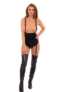 black vinyl shorty SH036 - XL-2