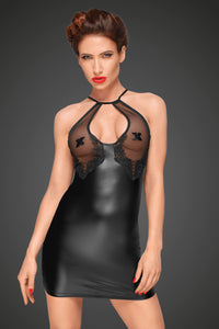 Powerwetlook dress F185 - 3XL-2