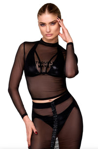 F389 Troublemaker Top - 3XL-6