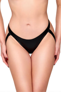 F393 Troublemaker Strappy Panties black - 3XL-2
