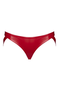 F394 Troublemaker Strappy Panties red - 3XL-0