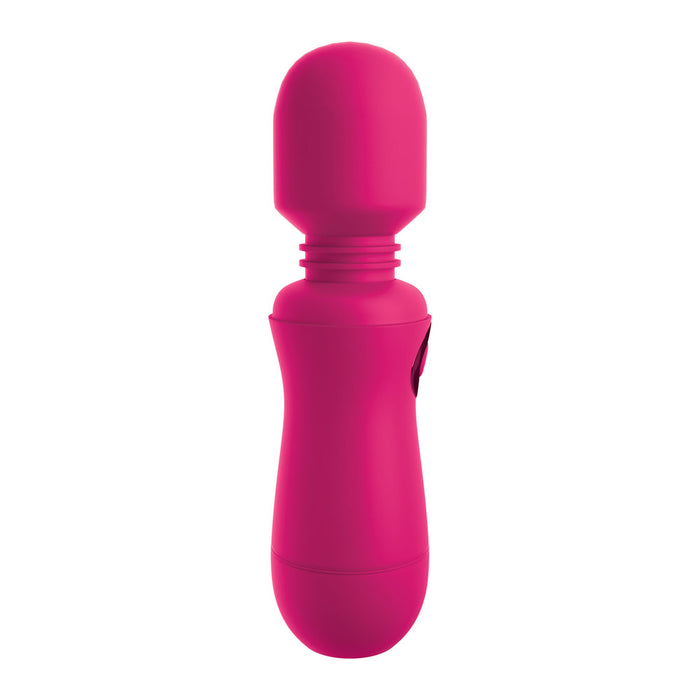 OMG Silicone Rechargeable Wand Pink-1