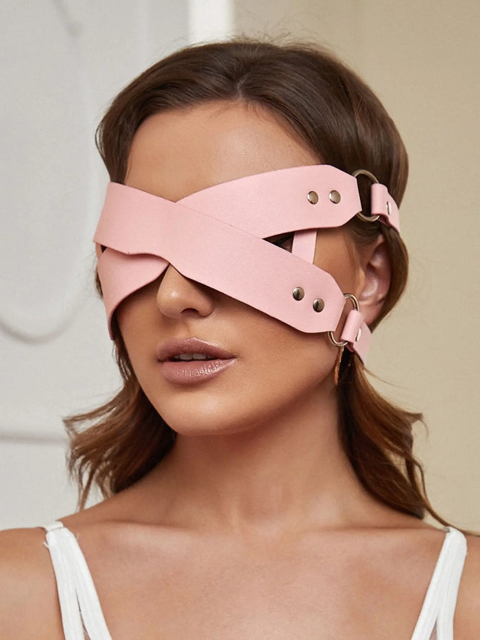 PU Sexy Eye Mask Pink