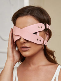 PU Sexy Eye Mask Pink