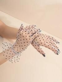 Polka Dot Gloves