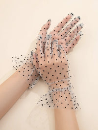 Polka Dot Gloves