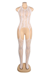 YesX YX898 Body Stocking White