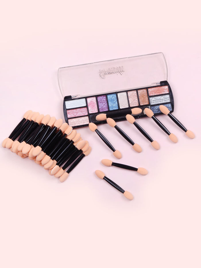 50pcs Double-ended Sponge Eyeshadow Brush SEXY DRESS OUTLET