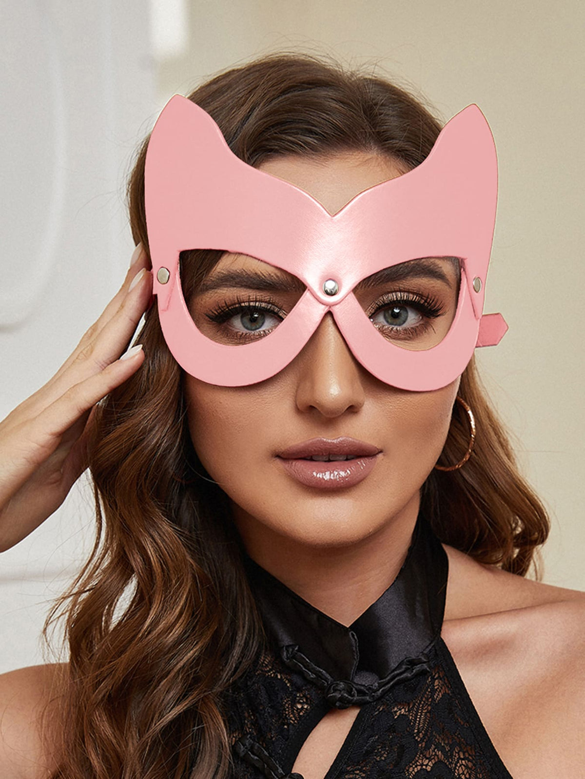 Cat Eye Mask Pink SEXY DRESS OUTLET