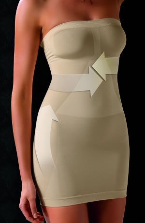Control Body 810054 Strapless Shaping Dress Skin SEXY DRESS OUTLET