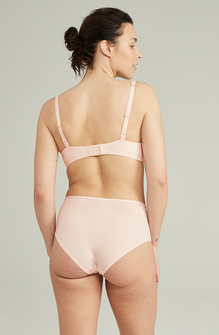 The Second Skin Stretch Easy Does It Bralette Blush Pink