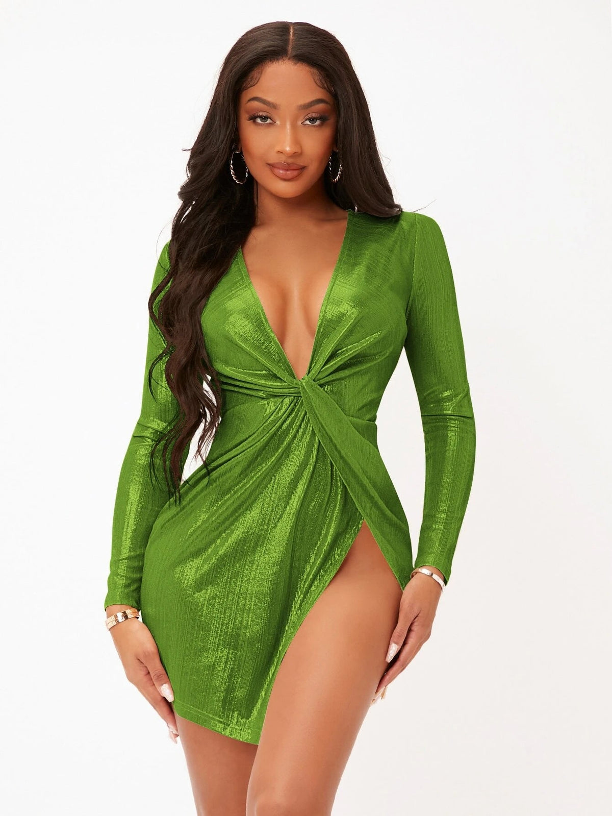 Front Wrap Club Dress SEXY DRESS OUTLET