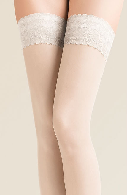 Gabriella Calze 200 Hold Ups White SEXY DRESS OUTLET
