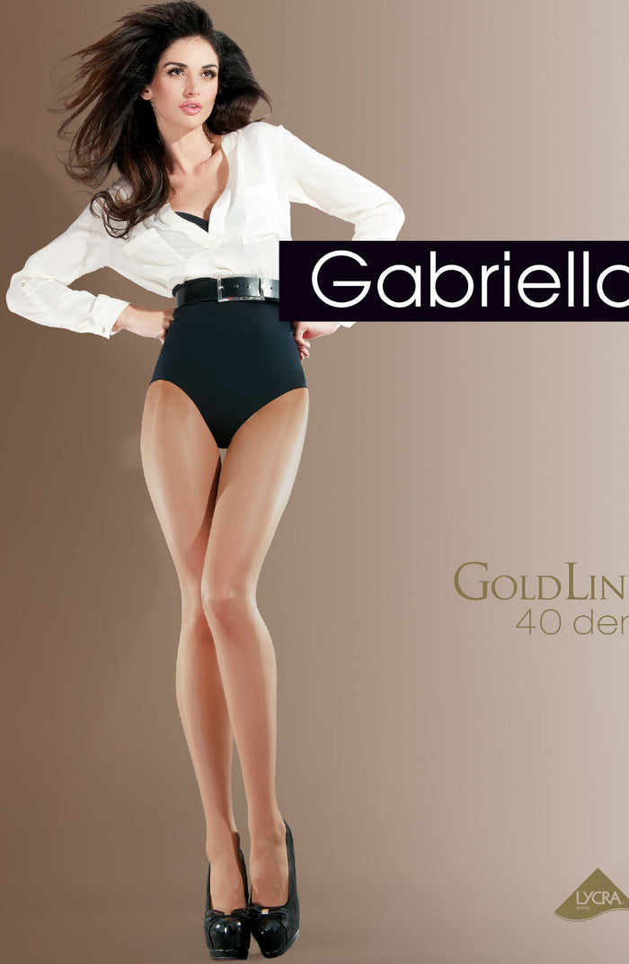 Gabriella Classic Gold 40 Tights Beige SEXY DRESS OUTLET