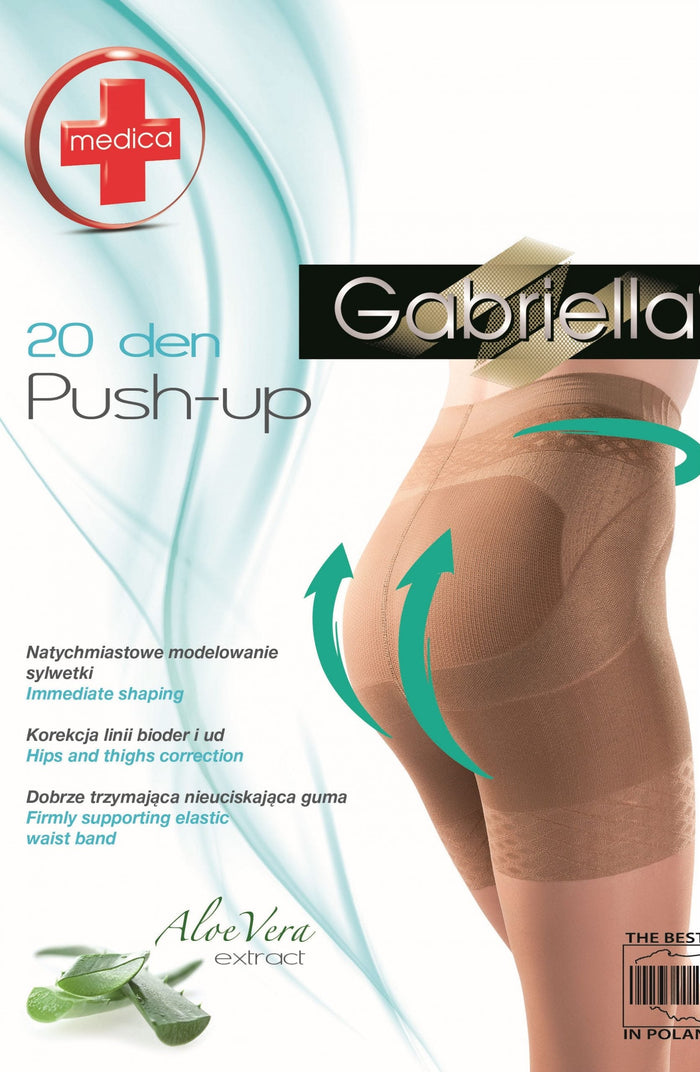 Gabriella Classic Push Up 127 Tights Black SEXY DRESS OUTLET