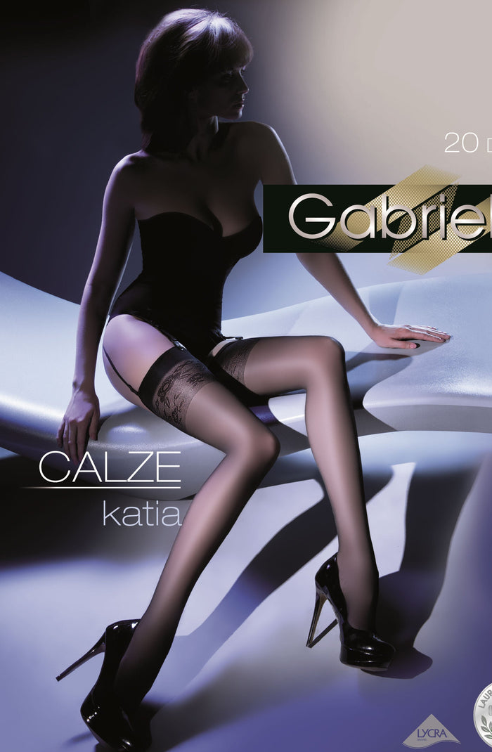 Gabriella Katia 227 Stockings Katia Black SEXY DRESS OUTLET
