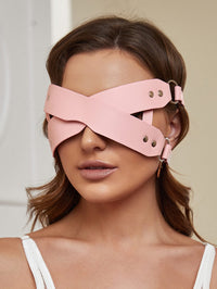 PU Sexy Eye Mask Pink Sexy Dress Outlet