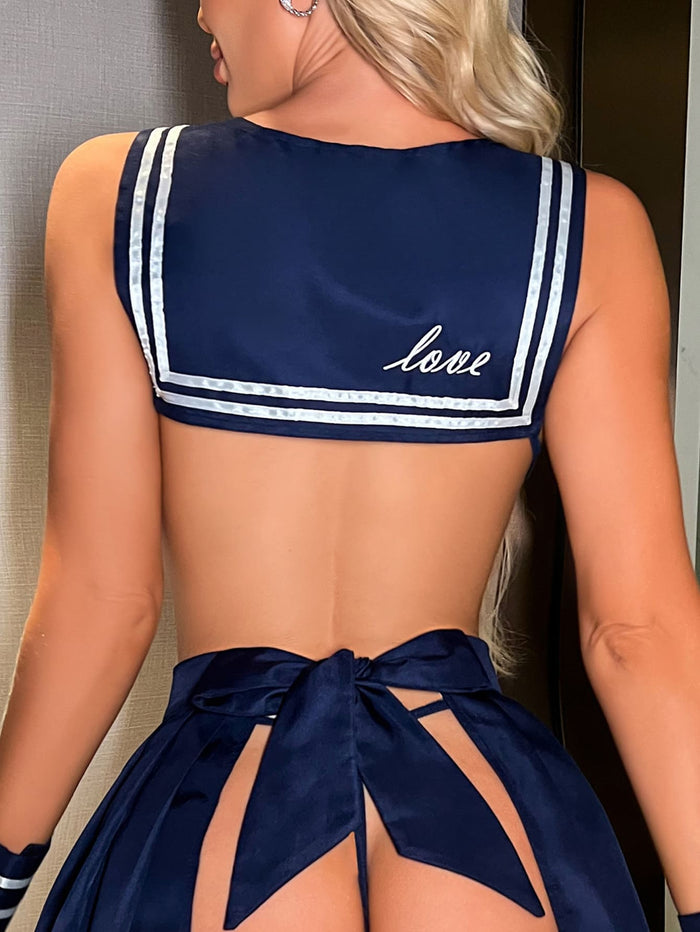 Sexy Sailor Costume 6pack Set Navy Blue Sexy Dress Outlet